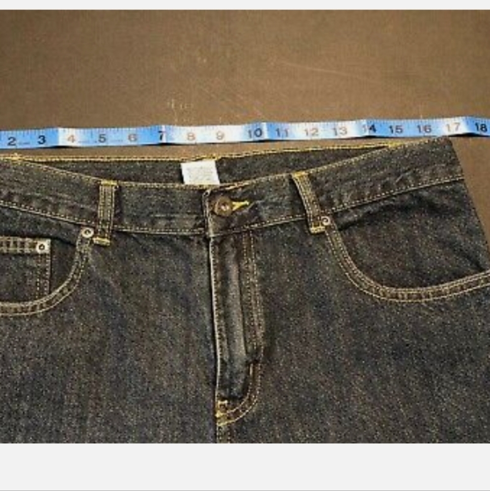 Faded Glory NWT Womens Relaxed Straight Jeans/Size 16 Husky - Picture 9 of 10